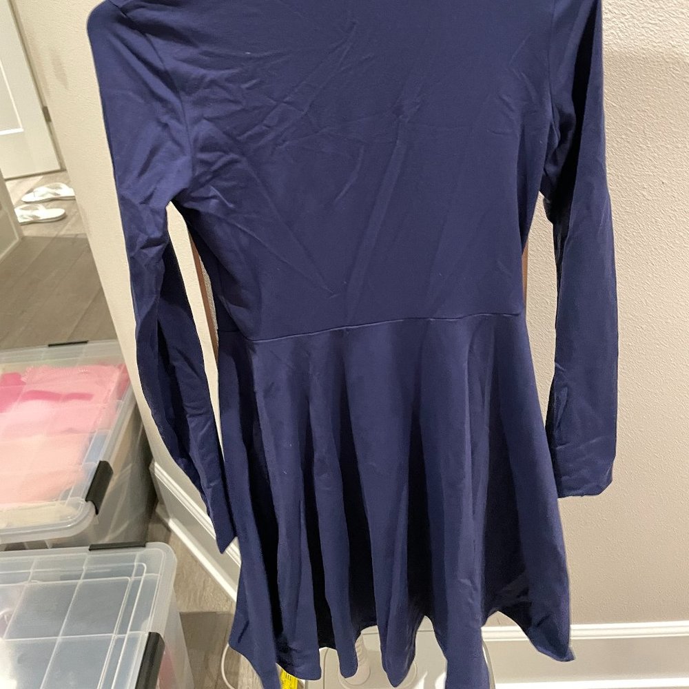 susana monaco blue dress size 0 - Picture 2 of 3